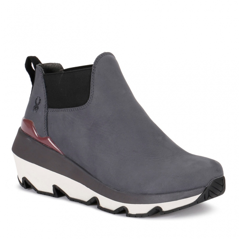 Dark Grey Spyder Crossover Boots | HWC-936852