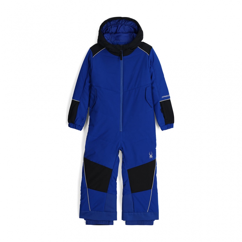 Electric Blue Spyder Boys Stevie Snowsuit Snowsuit | FIR-246509