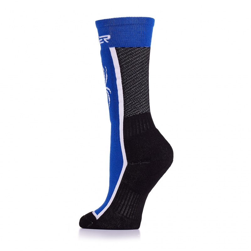 Electric Blue Spyder Boys Sweep Sock | AJW-304582