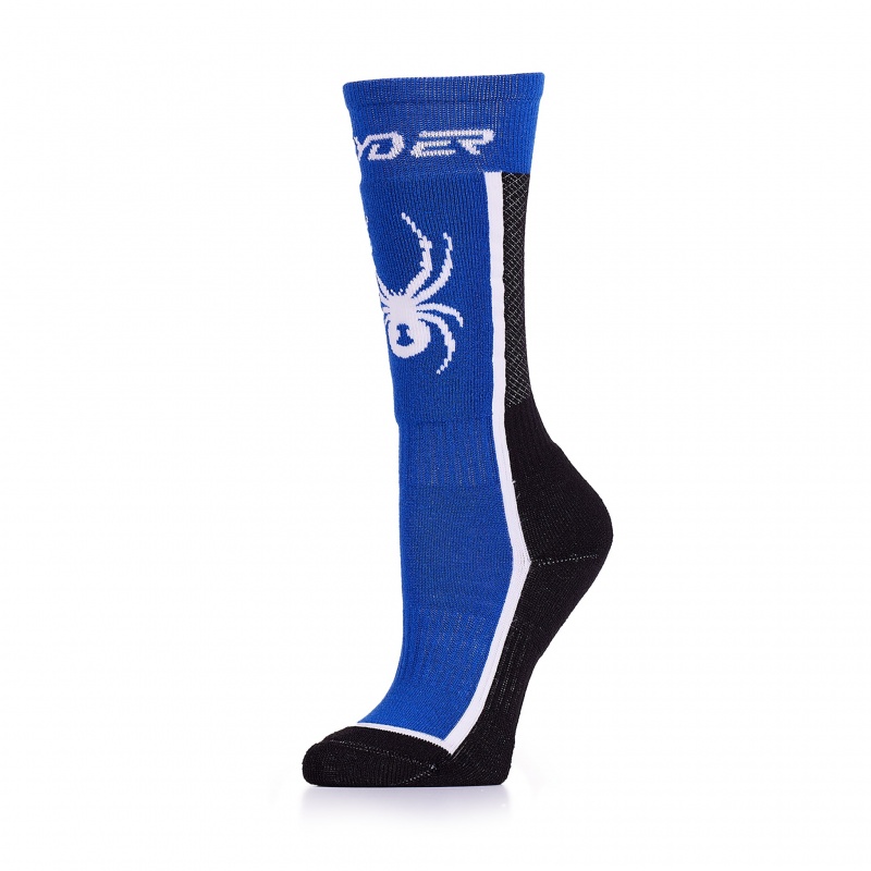 Electric Blue Spyder Boys Sweep Sock | AJW-304582