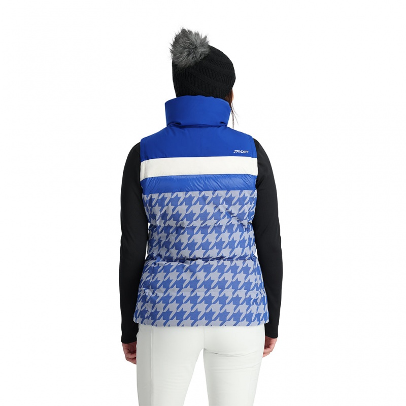 Electric Blue Spyder Eastwood Vest Down Vest | CTU-940376