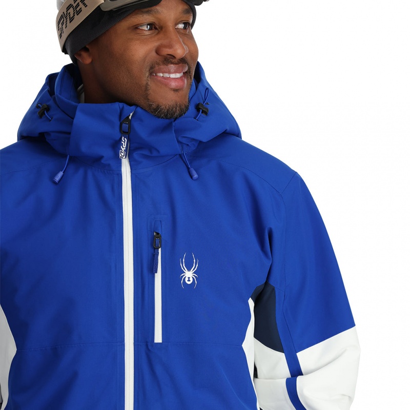 Electric Blue Spyder Epiphany Insulated Jacket | COA-861325