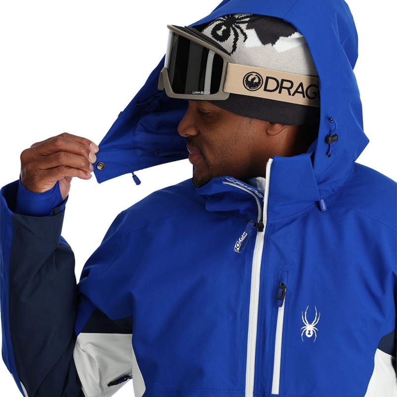 Electric Blue Spyder Epiphany Insulated Jacket | COA-861325