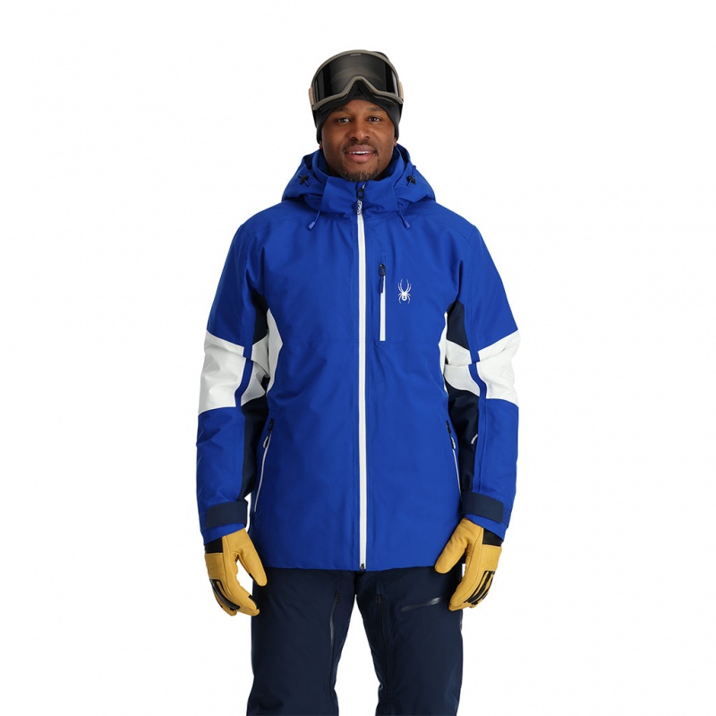 Electric Blue Spyder Epiphany Insulated Jacket | COA-861325