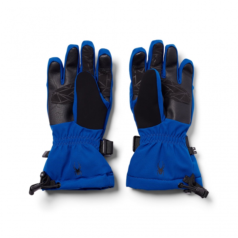 Electric Blue Spyder Girls Synthesis Glove | HXW-436270