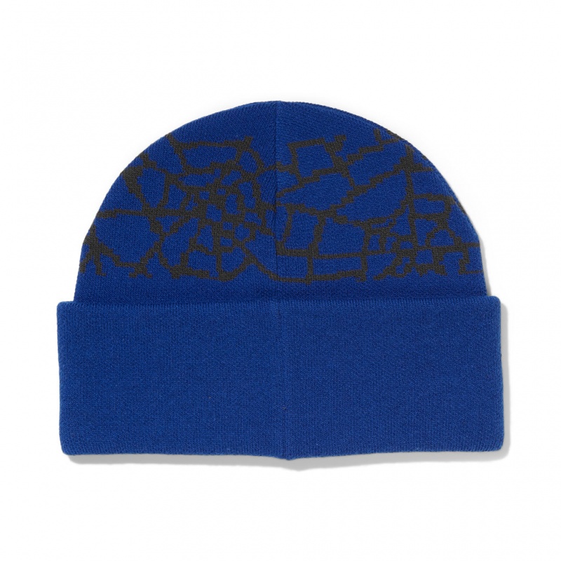 Electric Blue Spyder Nebula Beanie | NHX-925318