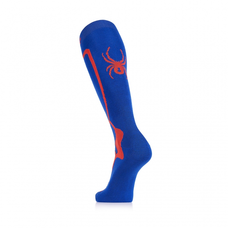 Electric Blue Spyder Pro Liner Sock | GCJ-453671