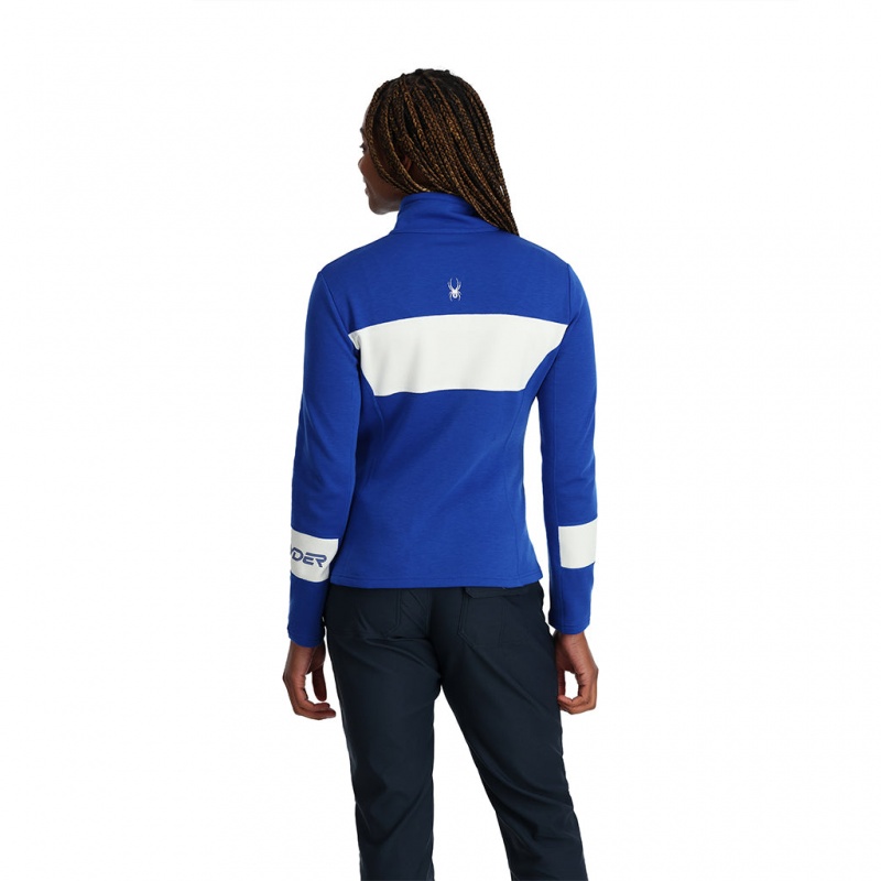 Electric Blue Spyder Speed Full Zip Fleece Jacket | ENS-218604