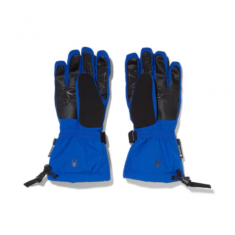 Electric Blue Spyder Synthesis Glove | FSU-543916