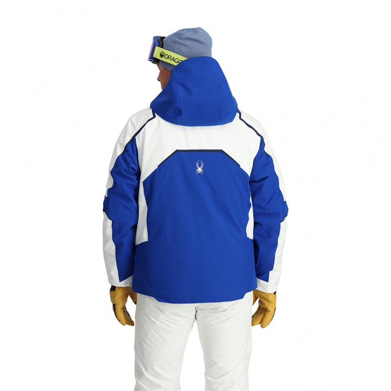 Electric Blue Spyder Titan Insulated Jacket | RHL-450263