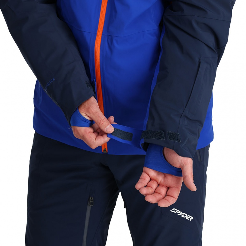 Electric Blue Spyder Vanqysh Insulated Jacket | YDB-184057