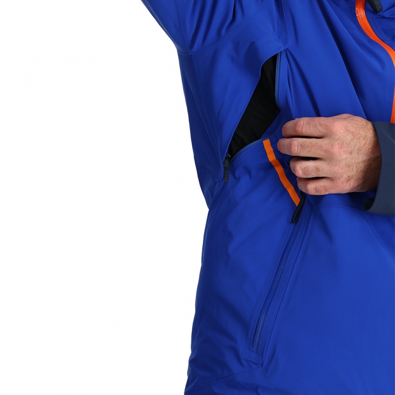 Electric Blue Spyder Vanqysh Insulated Jacket | YDB-184057