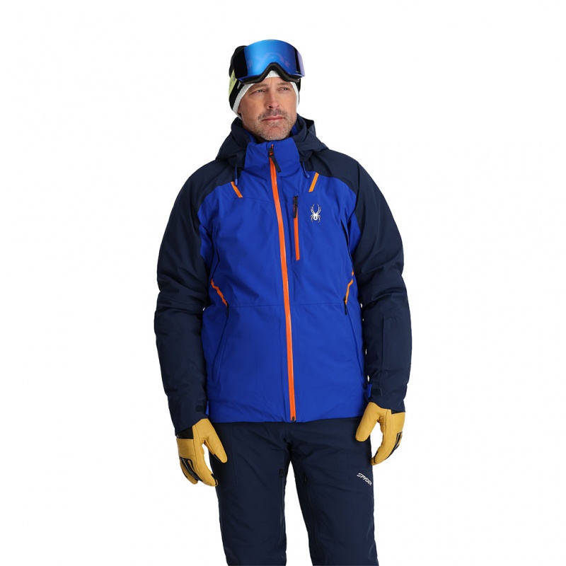 Electric Blue Spyder Vanqysh Insulated Jacket | YDB-184057