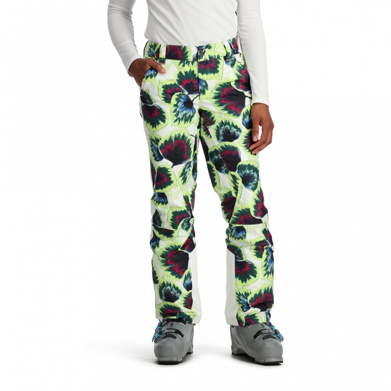 Green Combo Spyder Hope Insulated Pant | DSM-945782