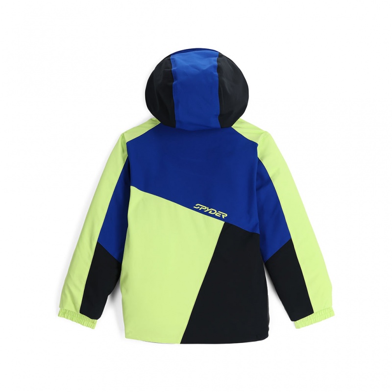 Lime Ice Spyder Boys Ambush Insulated Jacket | GBW-301562