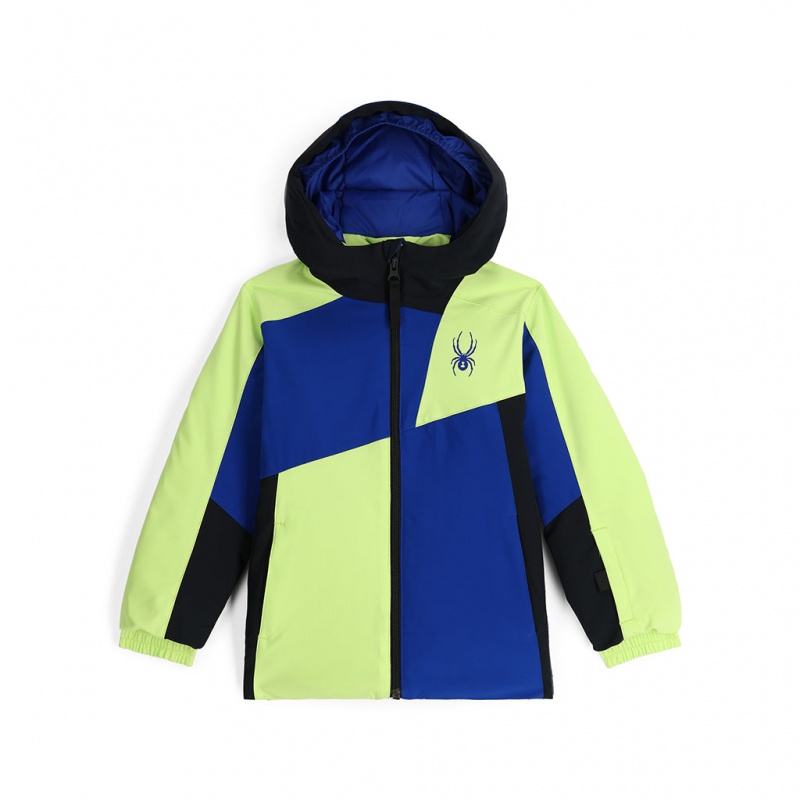 Lime Ice Spyder Boys Ambush Insulated Jacket | GBW-301562