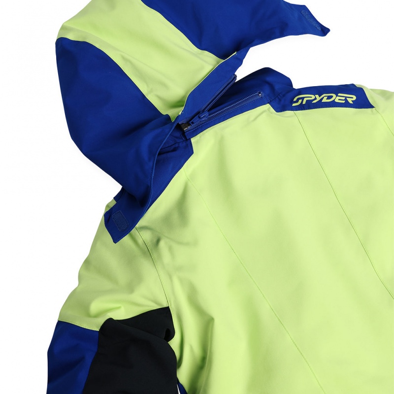 Lime Ice Spyder Boys Challenger Insulated Jacket | WPL-650281