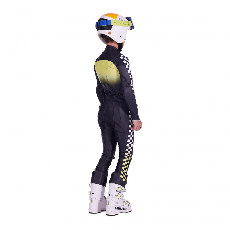 Lime Ice Spyder Boys Performance Gs Race Suit | CXY-273906