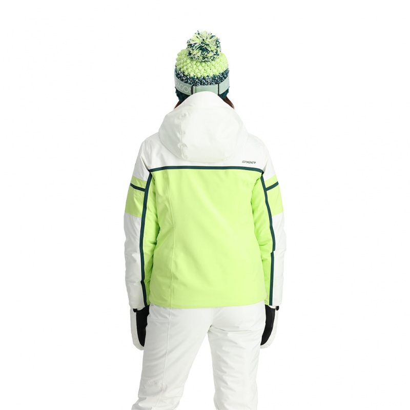 Lime Ice Spyder Poise Insulated Jacket | JSL-256918