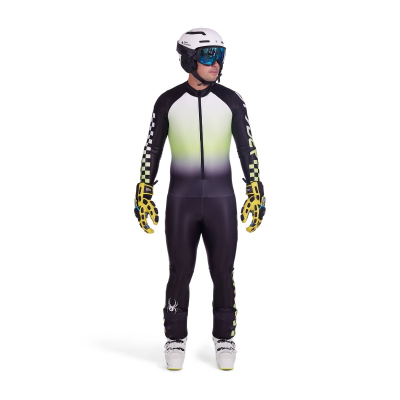 Lime Ice Spyder World Cup Dh Race Suit | HKS-237410