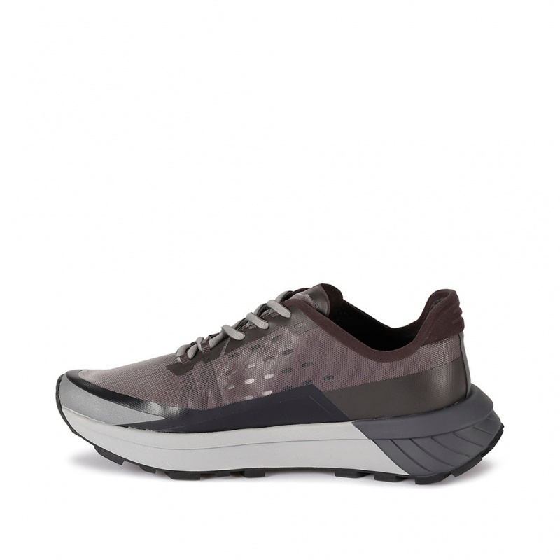 Mid Grey Spyder Icarus Sneakers | ZVG-789164