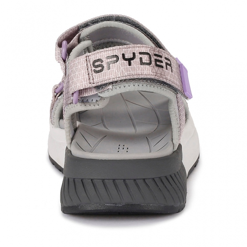 Mid Grey Spyder Panama Sandals | ZHX-628549