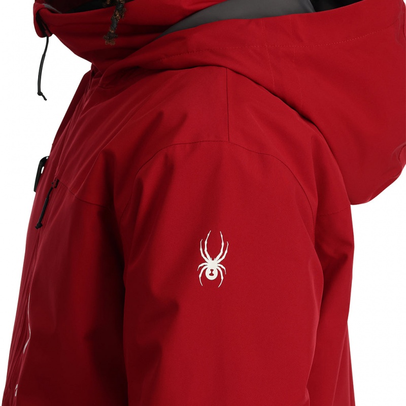 Mineral Red Spyder Field Insulated Jacket | QRO-376084