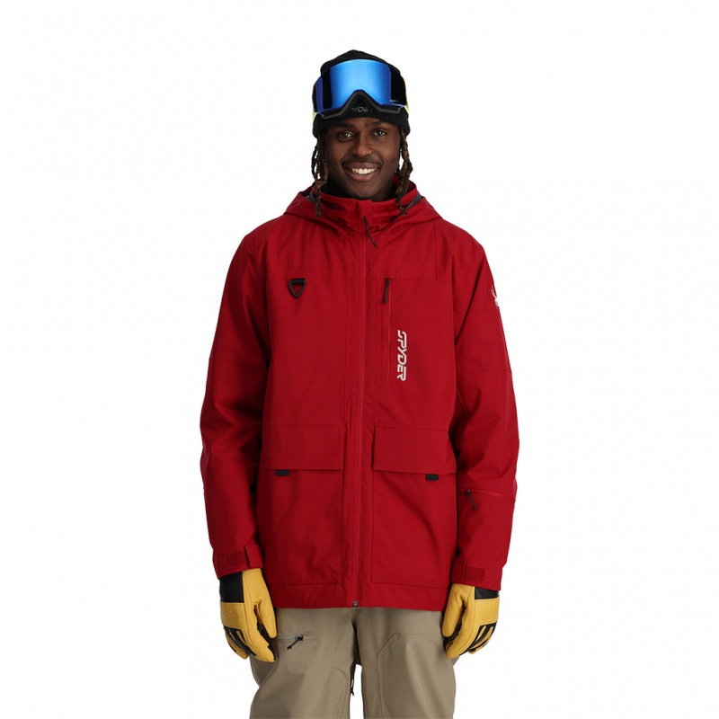 Mineral Red Spyder Field Insulated Jacket | QRO-376084