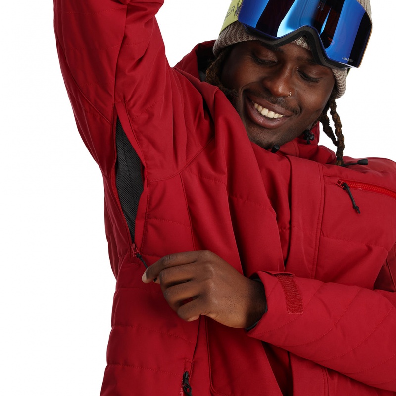 Mineral Red Spyder Jackson Insulated Jacket | UCJ-136975