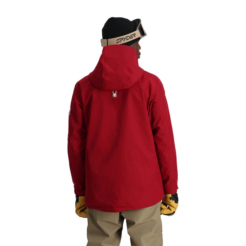 Mineral Red Spyder Jagged Shell Jacket | SNE-987302