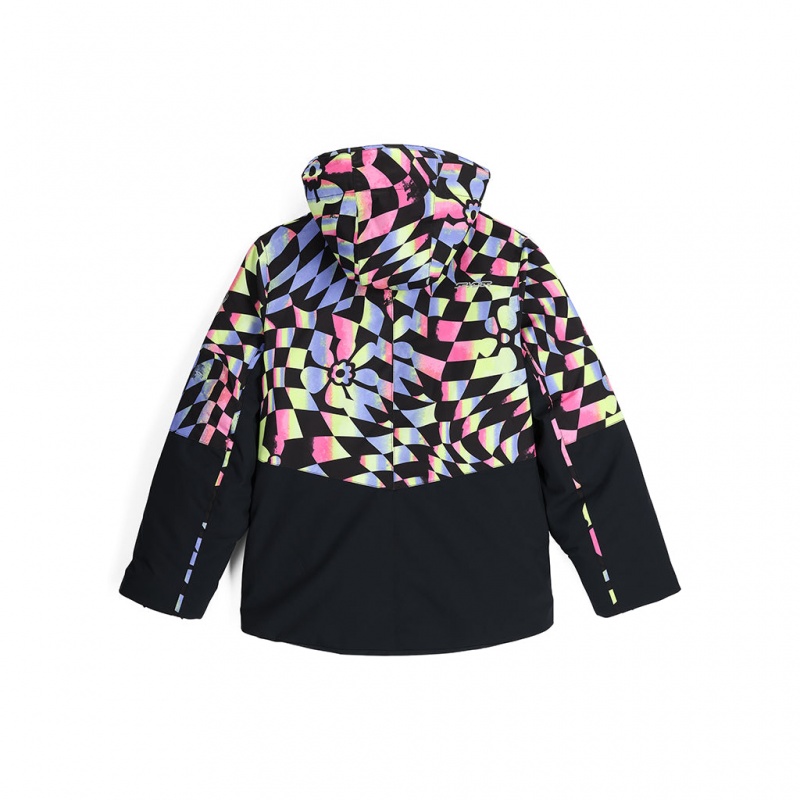 Multi Spyder Girls Conquer Insulated Jacket | TBQ-856230