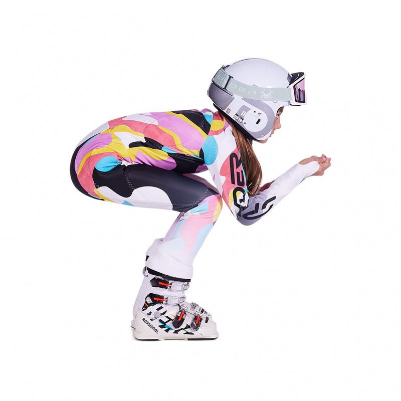 Multi Spyder Girls Performance Gs Race Suit | UAQ-350694