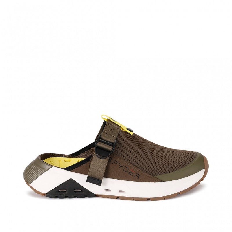 Olive Green Spyder Ranger Sandals | WHN-975064