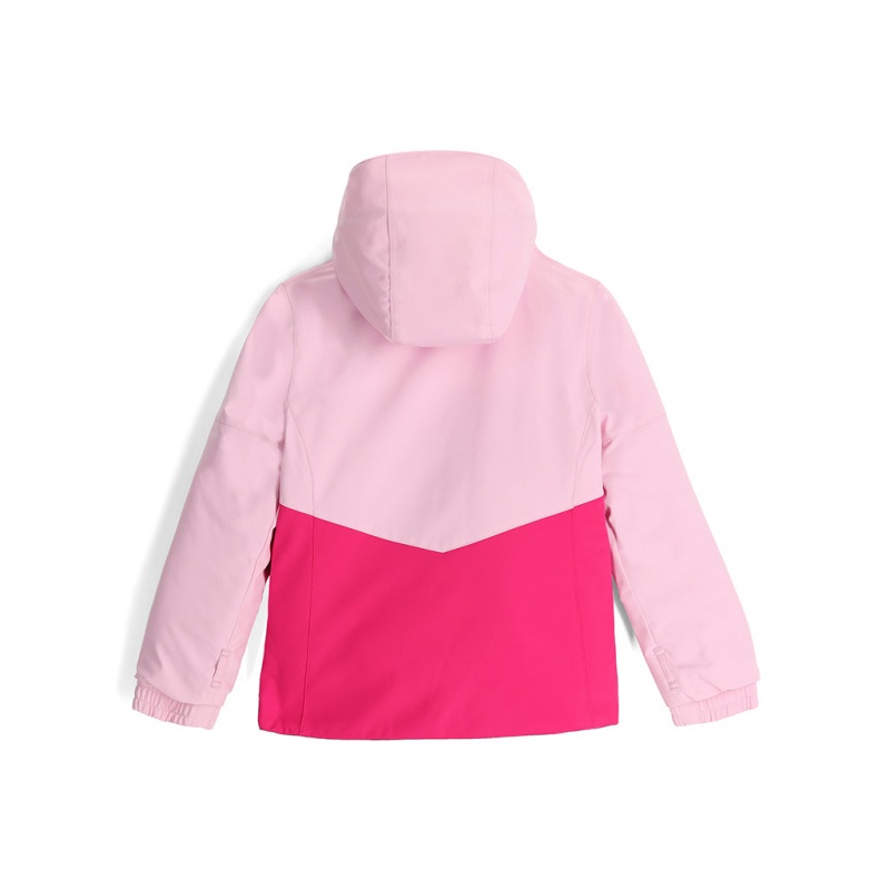 Petal Pink Spyder Girls Conquer Insulated Jacket | GMD-810973