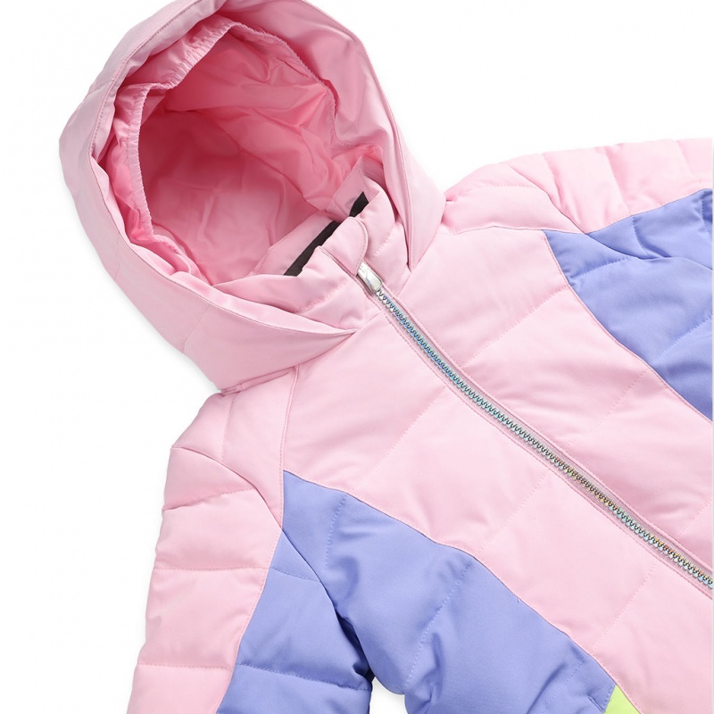 Petal Pink Spyder Girls Zadie Insulated Jacket | WMJ-768305