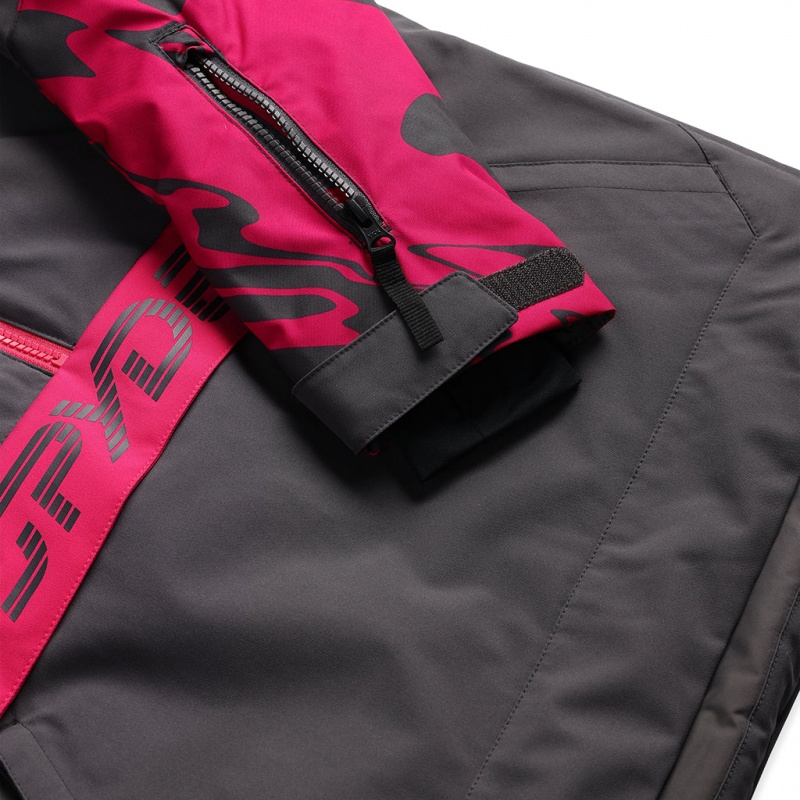 Pink Combo Spyder Boys Jasper Insulated Jacket | TQO-329764