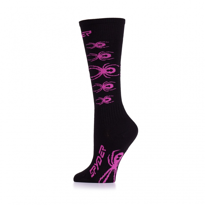 Pink Spyder Boys Bug Liner Sock | KWH-214709