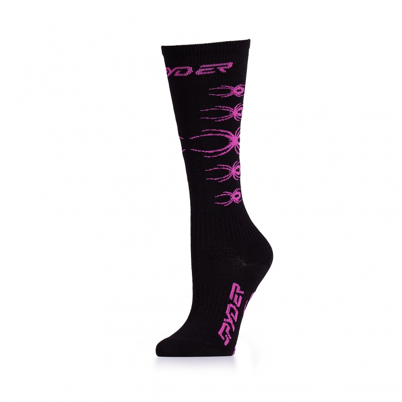 Pink Spyder Boys Bug Liner Sock | KWH-214709