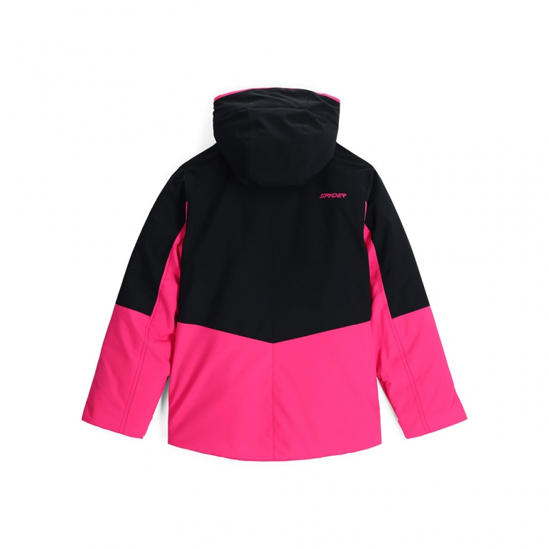 Pink Spyder Girls Conquer Insulated Jacket | QSD-148596