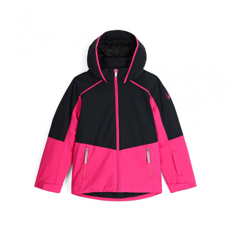 Pink Spyder Girls Conquer Insulated Jacket | QSD-148596