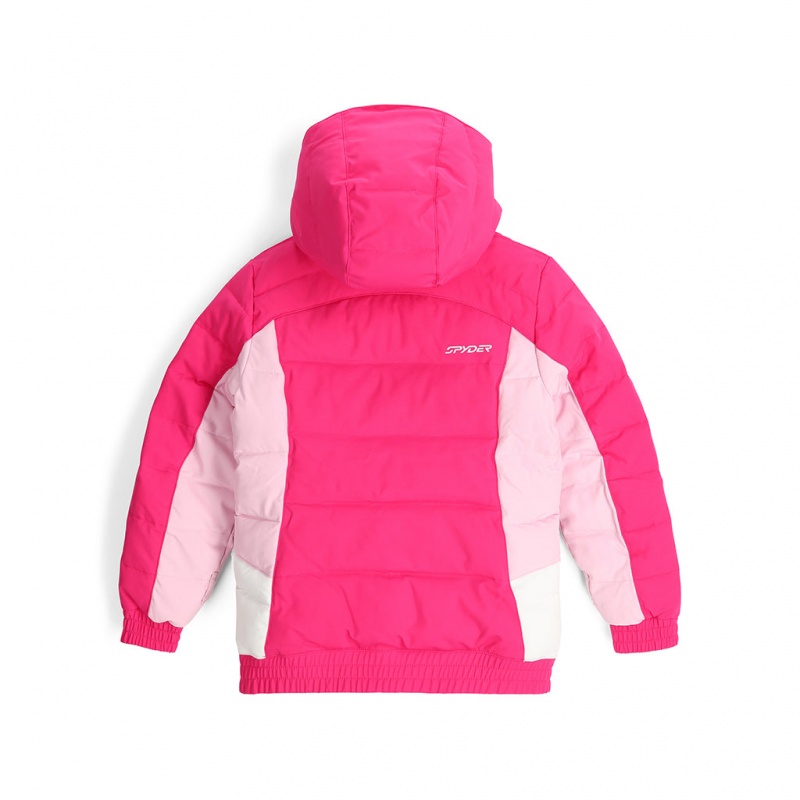 Pink Spyder Girls Zadie Insulated Jacket | LNI-873621