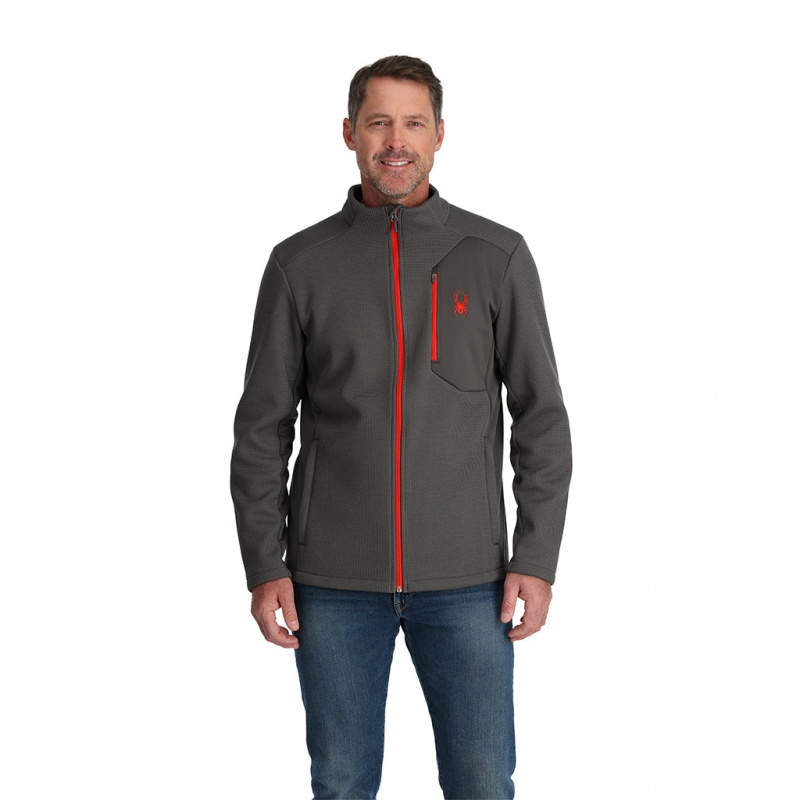 Polar Spyder Bandit Full Zip Fleece Jacket | GQH-873156