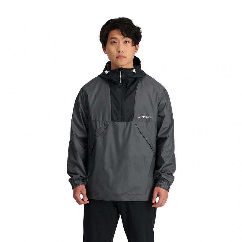 Polar Spyder Unisex Belford Windbreaker Shell Jacket | TXV-768351