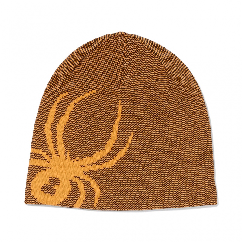 Saffron Spyder Reversible Innsbruck Beanie | OSF-428567