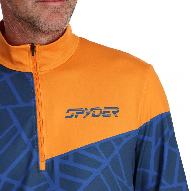 Saffron Spyder Vital Half Zip T-Neck | POJ-614872