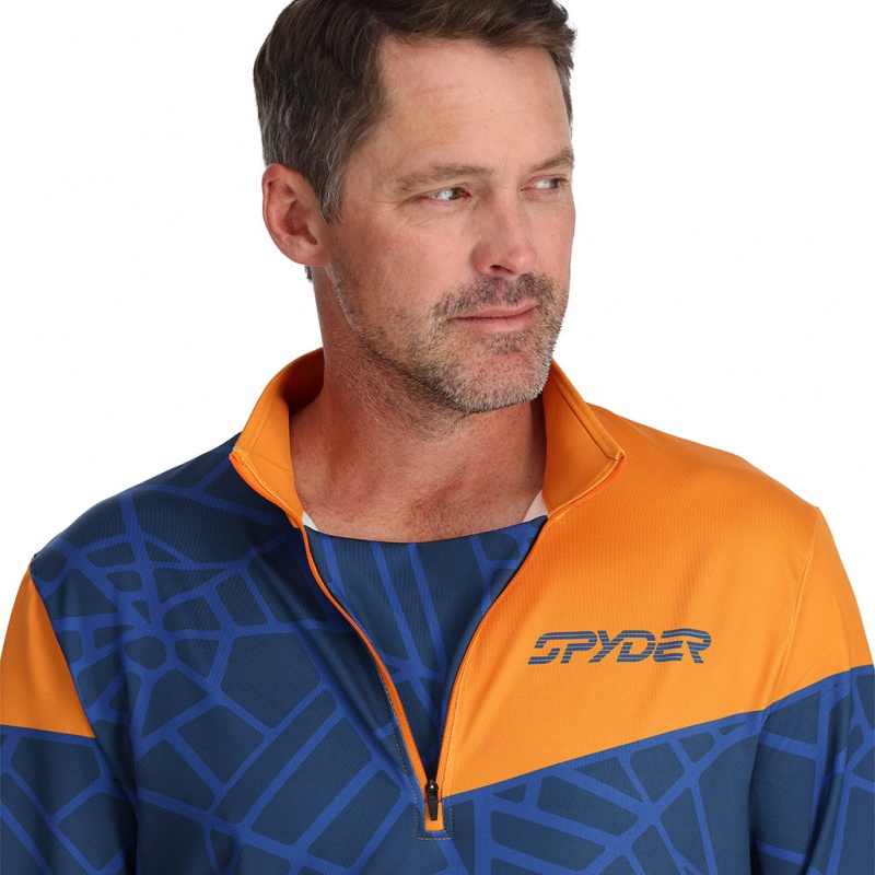 Saffron Spyder Vital Half Zip T-Neck | POJ-614872