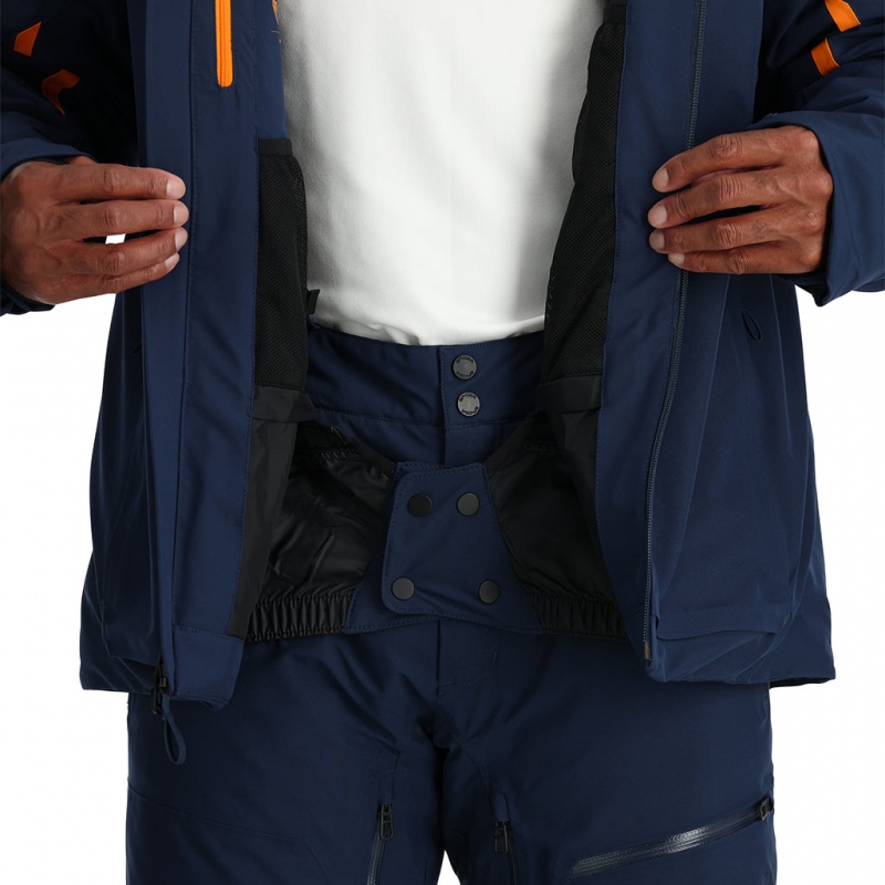 True Navy Spyder Leader Insulated Jacket | WTB-176984