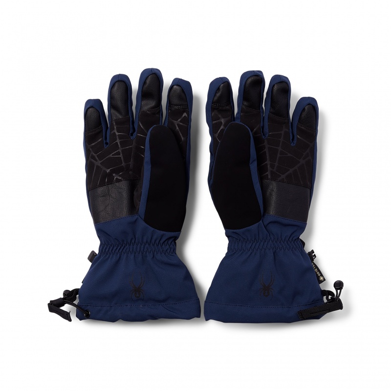 True Navy Spyder Overweb Glove | MDP-453762