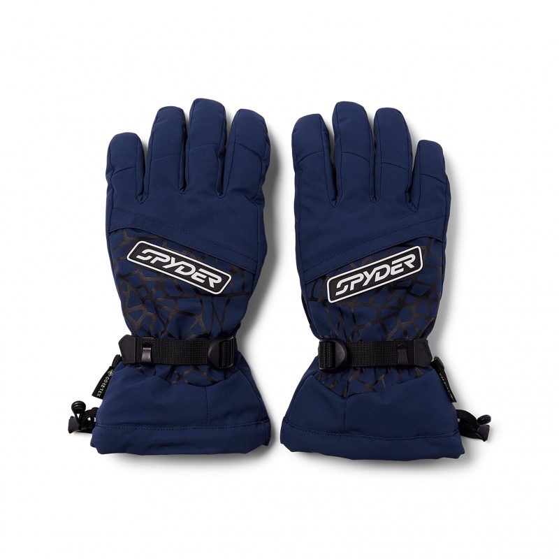 True Navy Spyder Overweb Glove | MDP-453762