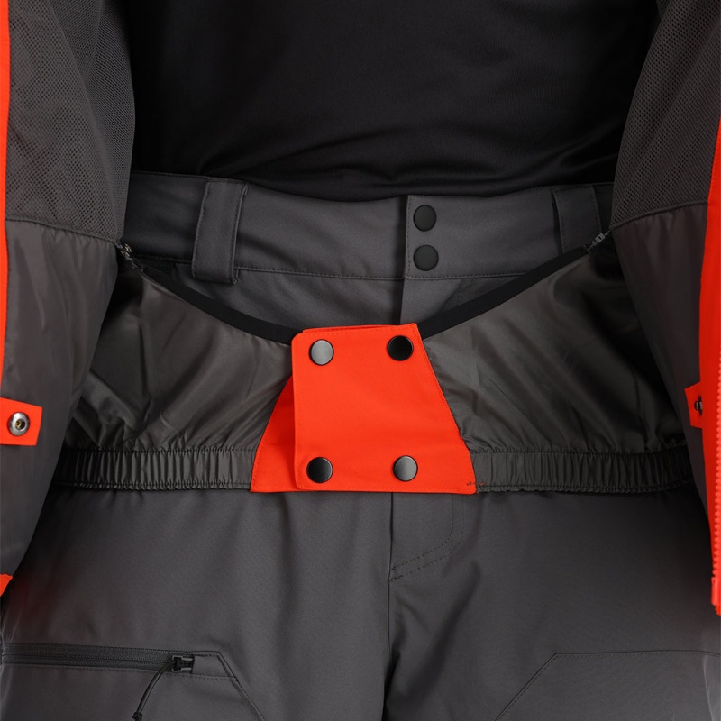 Twisted Orange Spyder Anthem Insulated Jacket | CZV-913286